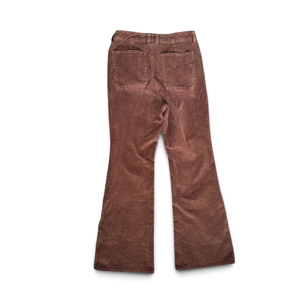 J CREW Petite vintage flare pant in corduroy 26 brown